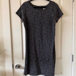 Andrea Jovine Charcoal Mini Dress